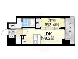 プレサンス立売堀ベルヴィル 3階/-