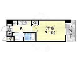 エグゼ天神橋 7階/-