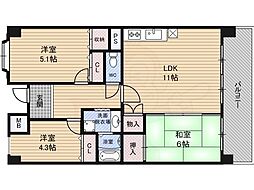 CH.158 RESIDENCE NAKANOSHIMA（旧フクエイ中之島） 4階