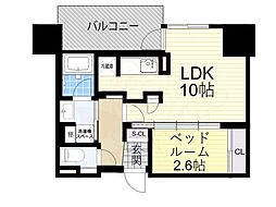 コンフォリア・リヴ本町WEST Q 6階