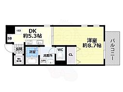 プレステージ靭公園 4階