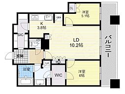 ザ・タワー大阪 16階