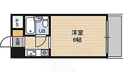 昭和グランドハイツ大淀 1Kの間取図画像