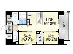 ソルレヴェンテ新梅田 10階