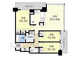 グランドメゾン新梅田タワーTHE CLUB RESIDENCE 4階