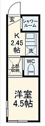 アンベリールの間取図画像