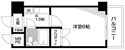 日神パレステージ新宿御苑 1Kの間取図画像