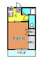 ハイツヤマナカ 102 ｜ 山口県山口市平井151-5（賃貸アパート1K・1階・19.87㎡） その2