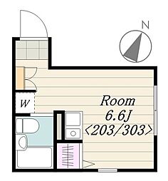 間取図画像 ワンルーム