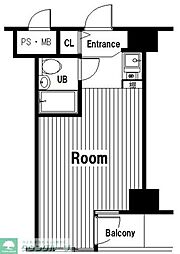 間取図画像 ワンルーム