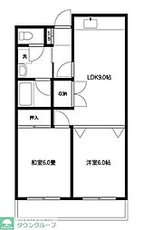 モリコーポ 2LDKの間取図画像