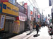 大岡山北口商店街 400m