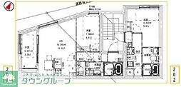 タイプ戸越公園(TYPE戸越公園) 2LDKの間取図画像