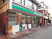 ローソンストア100川崎旭町店 徒歩6分。コンビニ 410m