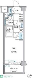 プラネソシエ大森山王 1Kの間取図画像