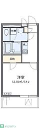 CLEINOTATEISHI 1Kの間取図画像
