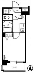スカイコート文京小石川5 1Kの間取図画像