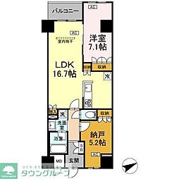サンジョイアゼロ 1SLDKの間取図画像