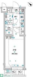 ARTESSIMOALLES 1Kの間取図画像