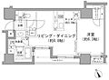 パークハビオ八丁堀10階23.5万円