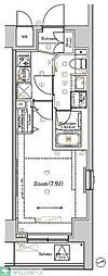 RELUXIATOKYONORTH 1Kの間取図画像