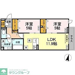 セレスティア江戸川II 3LDKの間取図画像