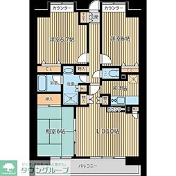 CITYSPIRE西葛西 2SLDKの間取図画像