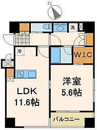 レジディア日本橋馬喰町3 1LDKの間取図画像