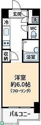 ルーブル文京音羽 ワンルームの間取図画像