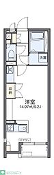 レオネクストさくらい ワンルームの間取図画像