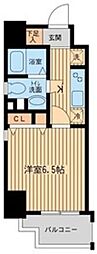 プロスペクト中央林間 1Kの間取図画像