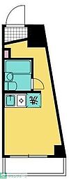 スターホームズ二俣川8 ワンルームの間取図画像