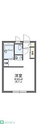 レオパレスファウィステリア 1Kの間取図画像
