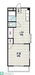 グランドマンション6 1LDKの間取図画像
