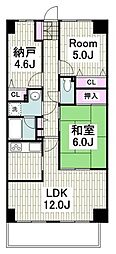 ガーデンシティ金沢文庫 2SLDKの間取図画像