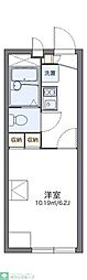 レオパレスカーサヒラルダ 1Kの間取図画像