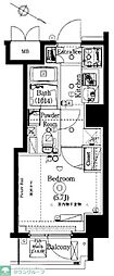 PrecedentHills阪東橋 1Kの間取図画像