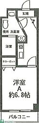 S-FORT横須賀海岸通り 1Kの間取図画像