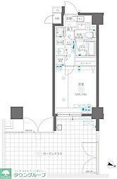 AELL横浜吉野町 1Kの間取図画像