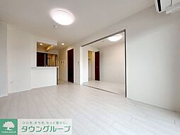 JR八高線 箱根ケ崎駅 バス11分 立川駐在所下車 徒歩14分の賃貸マンション 2階1LDKのリビング/ダイニング