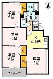 メゾンマツヤ 4Kの間取図画像