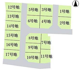 区画図：当日のご見学予約も承ります。お気軽にお問合せください。