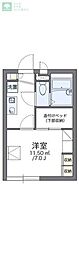 レオパレスクエスタ 1Kの間取図画像