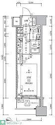 ALTERNAKAMEIDO 1Kの間取図画像
