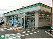 ファミリーマート習志野鷺沼店 徒歩7分。コンビニ 500m