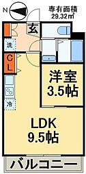 金太郎Hills175'★ 1LDKの間取図画像