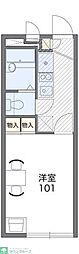 レオパレスマグノーリア 1Kの間取図画像