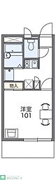 レオパレスヴィラ・スペランツァ 1Kの間取図画像