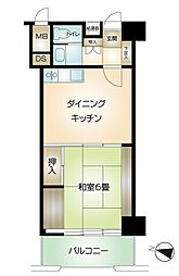 間取図画像 1DK
