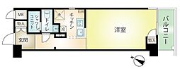 熱海咲見町ハイツ 1Kの間取図画像